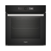 Whirlpool, catalytic cleaning, 73 L, black - Built-in oven