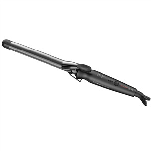 GA.MA Salon Curl, Classic, 25 mm, 140-220 °C, juodos - Plaukų garbanojimo žnyplės