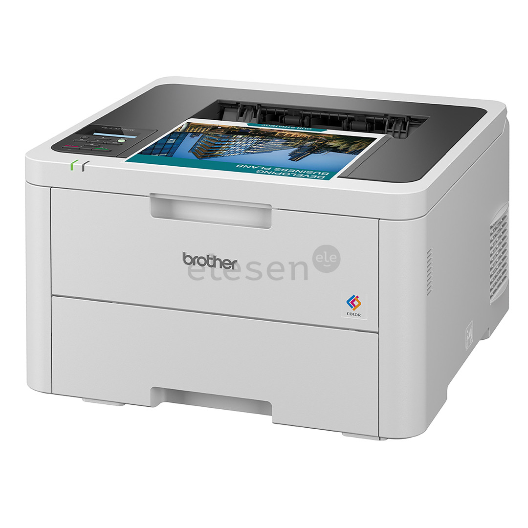 Brother HL-L3215CW, pilkas - Spausdintuvas