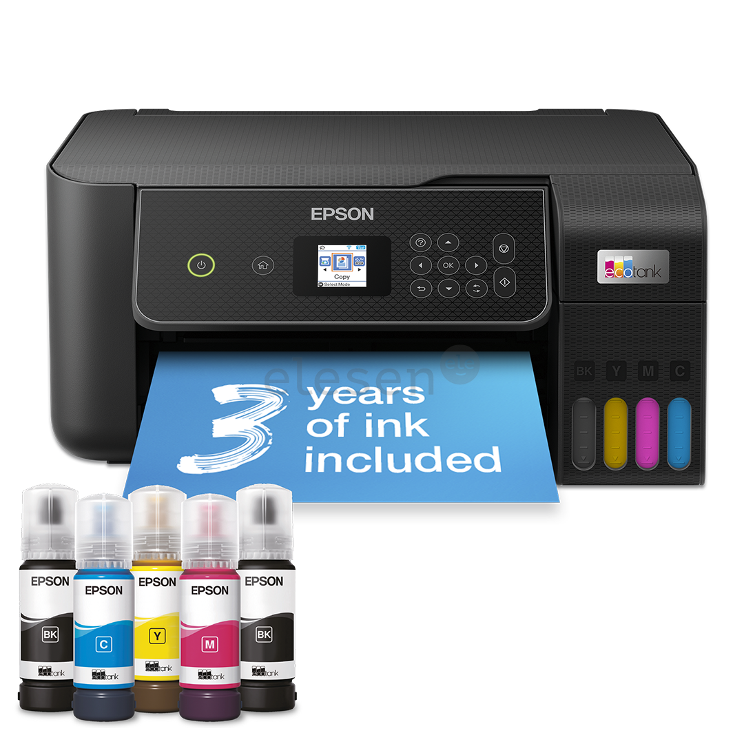 Epson EcoTank L3280, Wi-Fi, black - Multifunctional color inkjet/photo printer