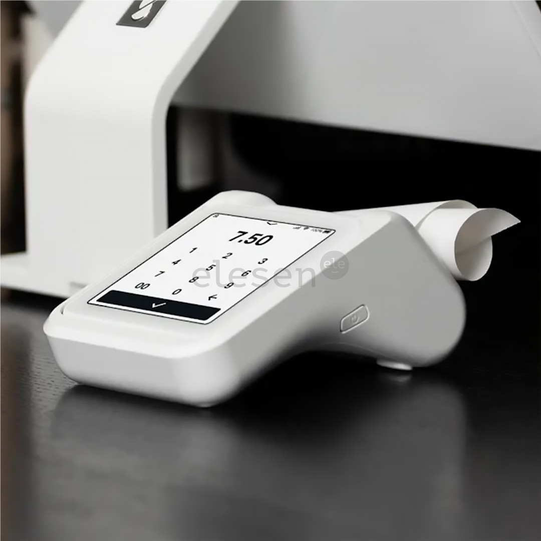Kortelių skaitytuvas su kvitų spausdintuvu  SumUp Solo Card Reader With Receipt Printer, baltas   Prekė-800620201