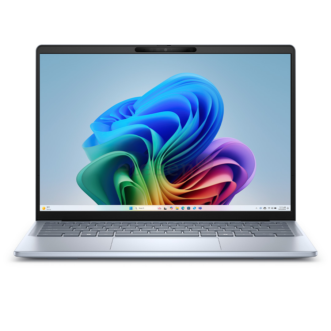 Dell Inspiron 14 Plus, 14'', QHD+, IPS, 16 GB, 1 TB, Copilot+, ENG, šviesiai mėlynas - Nešiojamasis kompiuteris