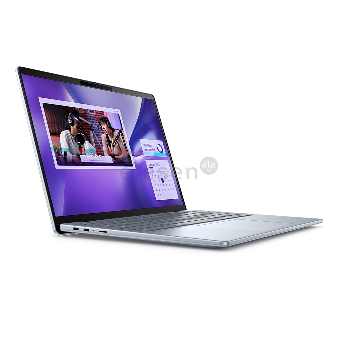 Dell Inspiron 14 Plus, 14'', QHD+, IPS, 16 GB, 1 TB, Copilot+, ENG, šviesiai mėlynas - Nešiojamasis kompiuteris