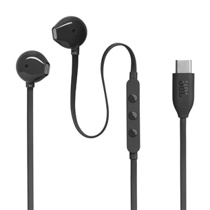 Ausinės JBL Tune 305C, USB-C, juodos   Prekė-JBLT305CBLK JBLT305CBLK