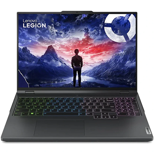 Lenovo Legion Pro 7 16IRX9H, 16'', WQXGA, 240 Гц, i9, 32 ГБ, 2 ТБ, RTX 4080, ENG, черный - Ноутбук