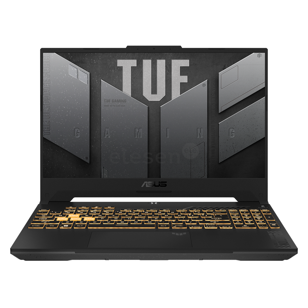 Asus TUF Gaming F15, 15.6'', FHD, IPS, i7, 16 GB, 512 GB, RTX 4070, mecha gray - Notebook