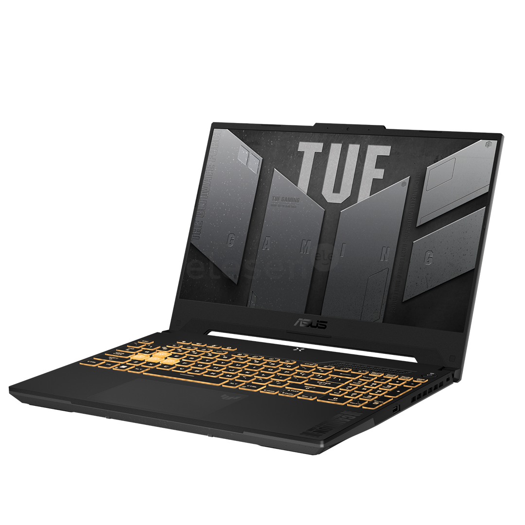 Asus TUF Gaming F15, 15.6'', FHD, IPS, i7, 16 GB, 512 GB, RTX 4070, mecha gray - Notebook