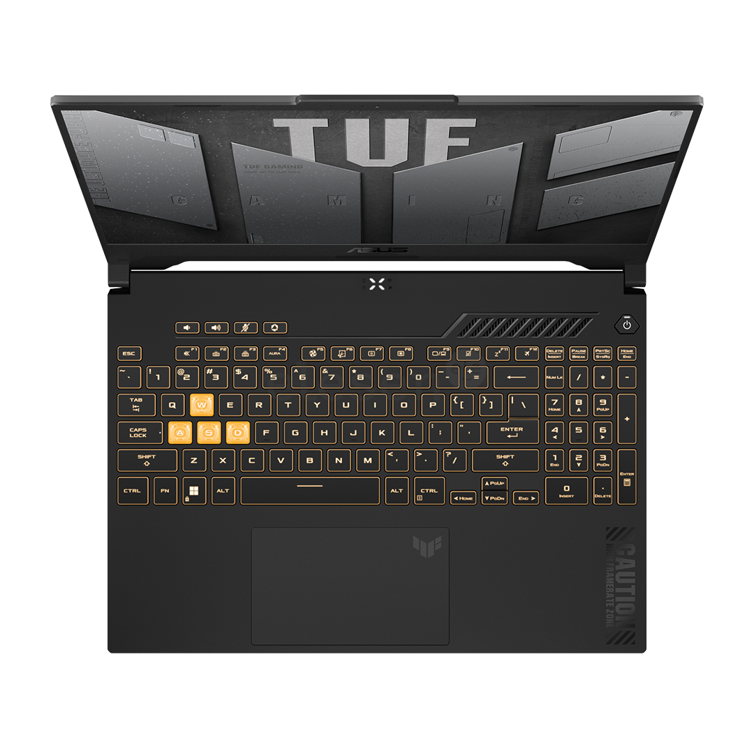 Asus TUF Gaming F15, 15.6'', FHD, IPS, i7, 16 GB, 512 GB, RTX 4070, mecha gray - Notebook