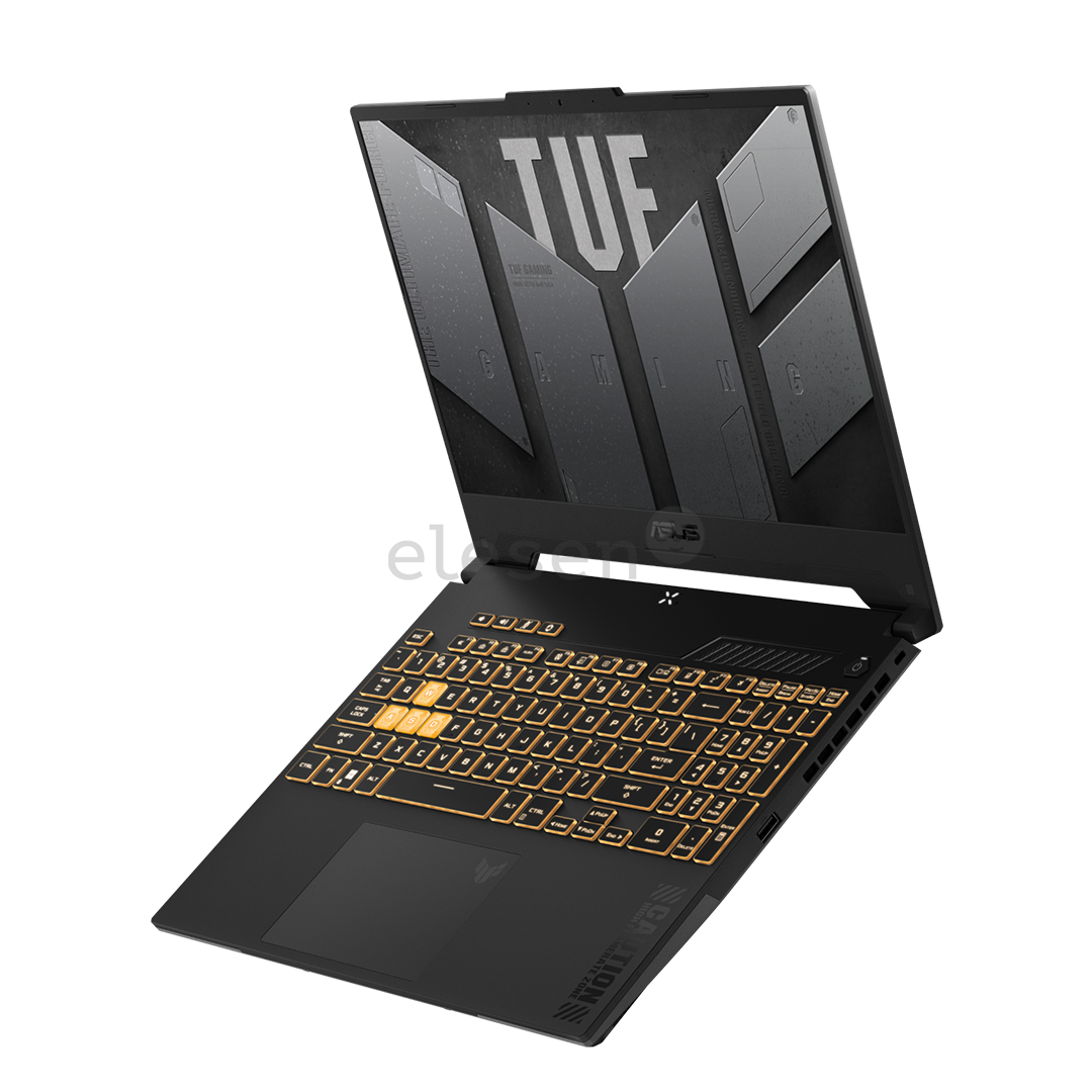 Asus TUF Gaming F15, 15.6'', FHD, IPS, i7, 16 GB, 512 GB, RTX 4070, mecha gray - Notebook