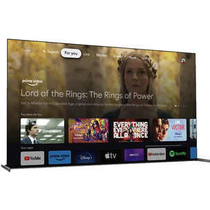 Televizorius Sony A80L, 83'', UHD, OLED, juodas Prekė-XR83A80LPAEP