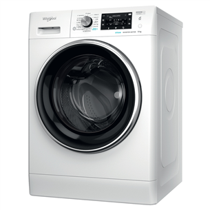 Whirlpool, 9 kg, gylis 62.7 cm, 1400 rpm - Skalbimo mašina Prekė-FFD9489BCVEE