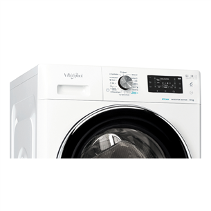 Whirlpool, 9 kg, gylis 62.7 cm, 1400 rpm - Skalbimo mašina Prekė-FFD9489BCVEE