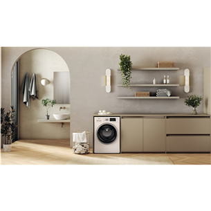 Whirlpool, 9 kg, gylis 62.7 cm, 1400 rpm - Skalbimo mašina Prekė-FFD9489BCVEE