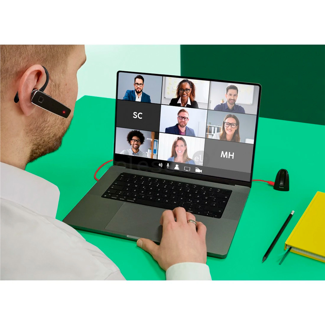 Hama MyVoice2100, juoda - laisvų rankų įranga Prekė-00184110