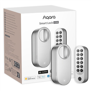 Aqara Smart Lock U200, pilka - Išmanioji spyna