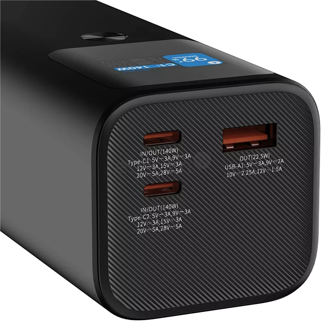 Canyon PB-2010, 27 000 mAh, USB-A, USB-C, dark gray - Powerbank