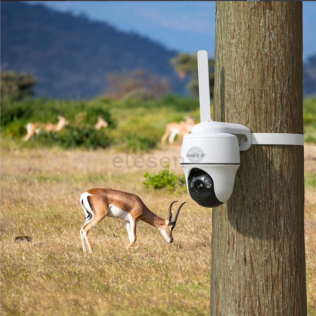 Reolink Go Series G440, 8MP, 4K, 4G LTE, white - Outdoor security camera