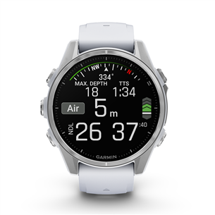 Išmanusis laikrodis Garmin Fenix 8, 43 mm, šviesiai pilka Prekė - 010-02903-00