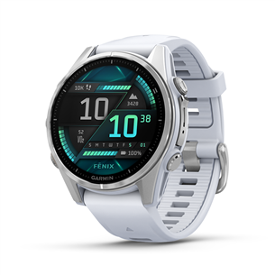 Išmanusis laikrodis Garmin Fenix 8, 43 mm, šviesiai pilka Prekė - 010-02903-00 010-02903-00