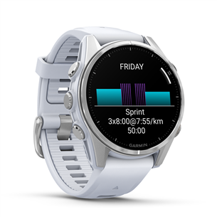 Išmanusis laikrodis Garmin Fenix 8, 43 mm, šviesiai pilka Prekė - 010-02903-00