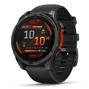 Išmanusis laikrodis Garmin Fenix 8, 47 mm, tamsiai pilkas Prekė - 010-02904-00 010-02904-00