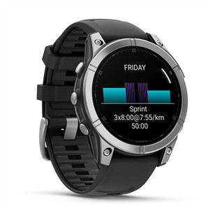 Išmanusis laikrodis Garmin Fenix E, 47 mm, tamsi plieno Prekė - 010-03025-00