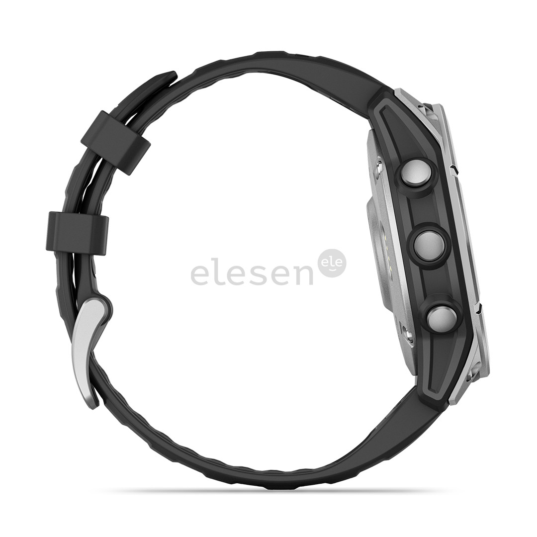 Išmanusis laikrodis Garmin Fenix E, 47 mm, tamsi plieno Prekė - 010-03025-00