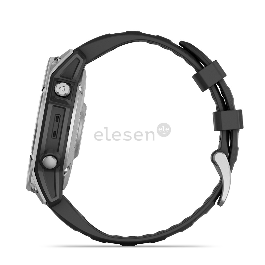 Išmanusis laikrodis Garmin Fenix E, 47 mm, tamsi plieno Prekė - 010-03025-00