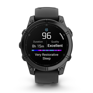 Išmanusis laikrodis Garmin Fenix E, 47 mm, tamsiai pilka Prekė - 010-03025-01 010-03025-01