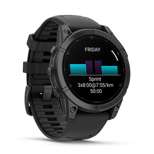 Išmanusis laikrodis Garmin Fenix E, 47 mm, tamsiai pilka Prekė - 010-03025-01