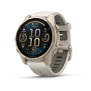 Išmanusis laikrodis Garmin Fenix 8 Sapphire, 43 mm, auksinė Prekė - 010-02903-11 010-02903-11