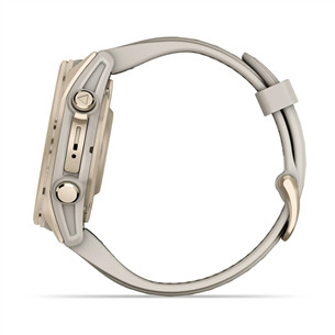 Garmin Fenix 8 Sapphire, 43 mm, aukso spalvos - Išmanusis laikrodis