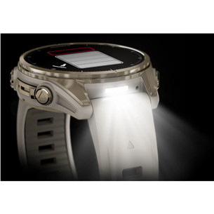 Garmin Fenix 8 Sapphire, 43 mm, aukso spalvos - Išmanusis laikrodis