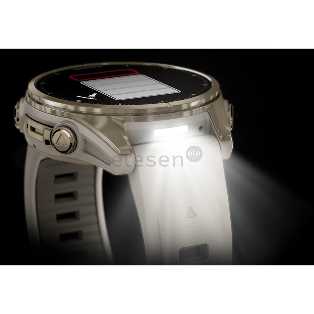 Garmin Fenix 8 Sapphire, 43 mm, aukso spalvos - Išmanusis laikrodis