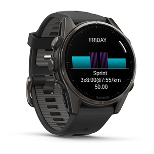 Išmanusis laikrodis Garmin Fenix 8 Sapphire, 43 mm, pilkas Prekė - 010-02903-21