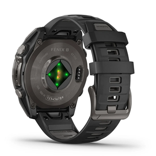Išmanusis laikrodis Garmin Fenix 8 Sapphire, 47 mm, pilkas Prekė - 010-02904-21
