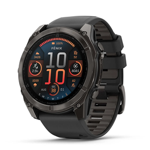 Išmanusis laikrodis Garmin Fenix 8 Sapphire, 51 mm, pilkas Prekė - 010-02905-21 010-02905-21