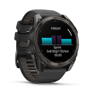 Išmanusis laikrodis Garmin Fenix 8 Sapphire, 51 mm, pilkas Prekė - 010-02905-21