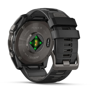 Išmanusis laikrodis Garmin Fenix 8 Sapphire, 51 mm, pilkas Prekė - 010-02905-21