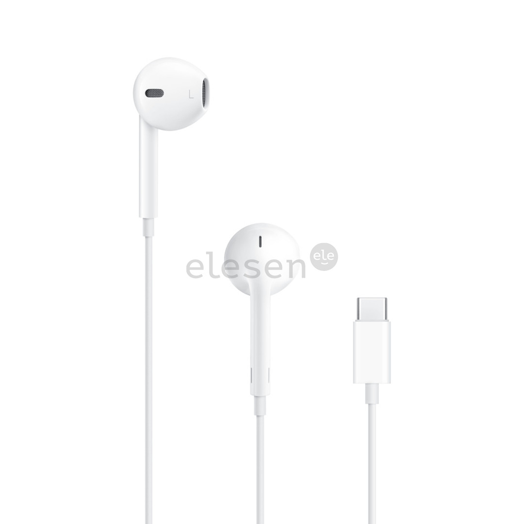 Apple EarPods, USB-C, белый - Внутриканальные наушники