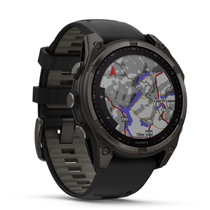 Išmanusis laikrodis Garmin Fenix 8 Sapphire Solar, 47 mm, pilkas Prekė - 010-02906-11