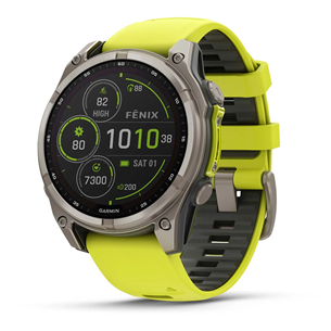 Išmanusis laikrodis Garmin Fenix 8 Sapphire Solar, 47 mm, titano Prekė - 010-02906-21 010-02906-21