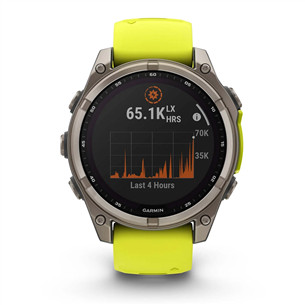 Garmin Fenix 8 Sapphire Solar, 47 mm, titano spalvos - Išmanusis laikrodis