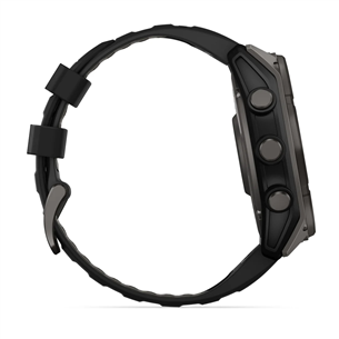 Sportinis laikrodis Garmin Fenix 8 Sapphire Solar, 51 mm, carbon gray Prekė - 010-02907-11