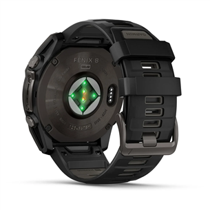 Sportinis laikrodis Garmin Fenix 8 Sapphire Solar, 51 mm, carbon gray Prekė - 010-02907-11