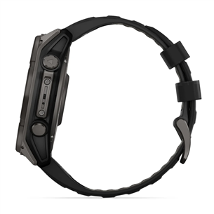Sportinis laikrodis Garmin Fenix 8 Sapphire Solar, 51 mm, carbon gray Prekė - 010-02907-11