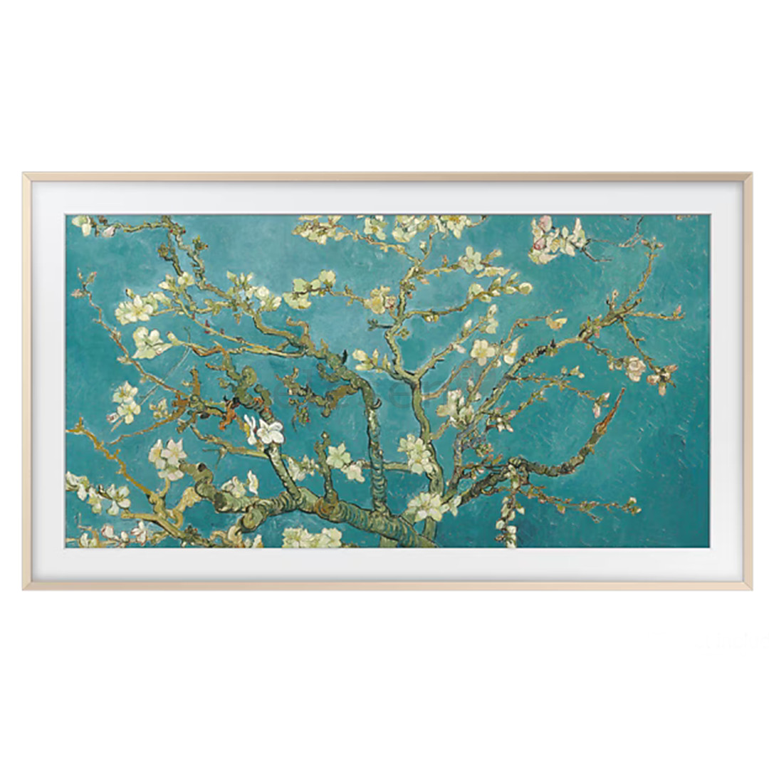 Samsung The Frame (2024), 50", sand gold - Customizable Bezel