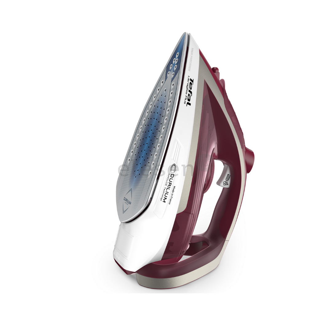 Tefal Ultragliss Plus, 2800 W, tamsiai raudonas/baltas - Garų lygintuvas