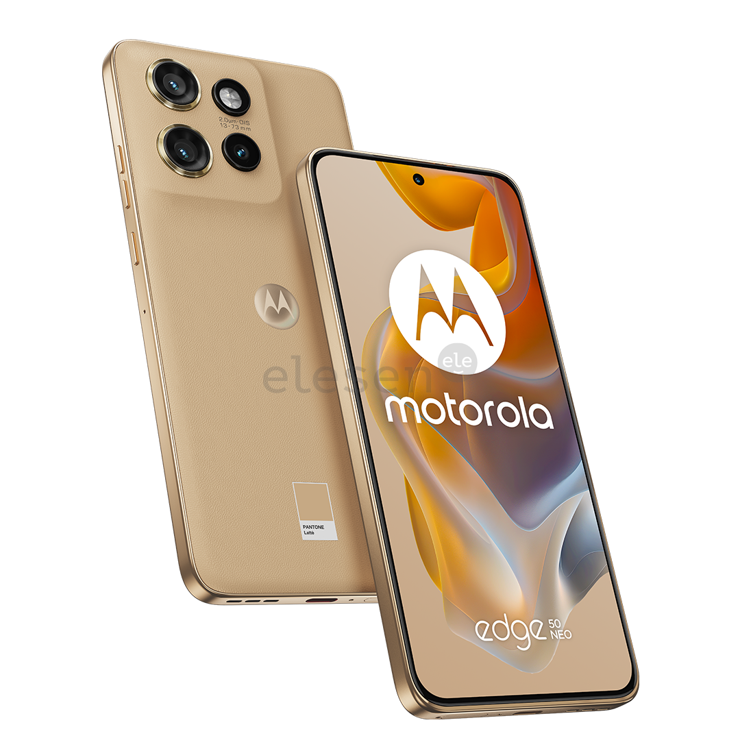 Išmanusis telefonas Motorola Edge 50 Neo, 6,4'', 12 GB, 512 GB, 5G, latte Prekė-PB310005SE