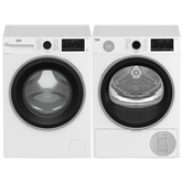 Beko, 10 kg + 10 kg - Skalbimo mašina + Džiovyklė
